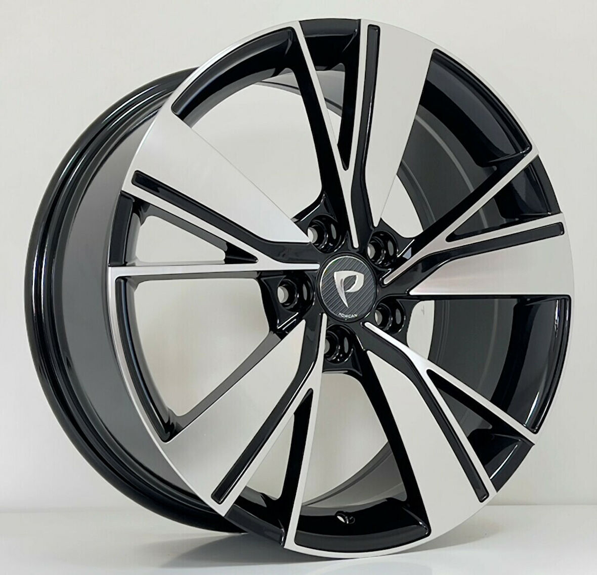 BK-3S1299 8*18 5*112 ET45 57.1 BLACK MACHINED XL