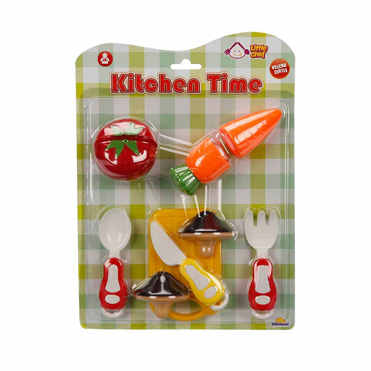 Little Chef Kesme Tahtalı Sebze ve Meyve Seti 37119 Havuç