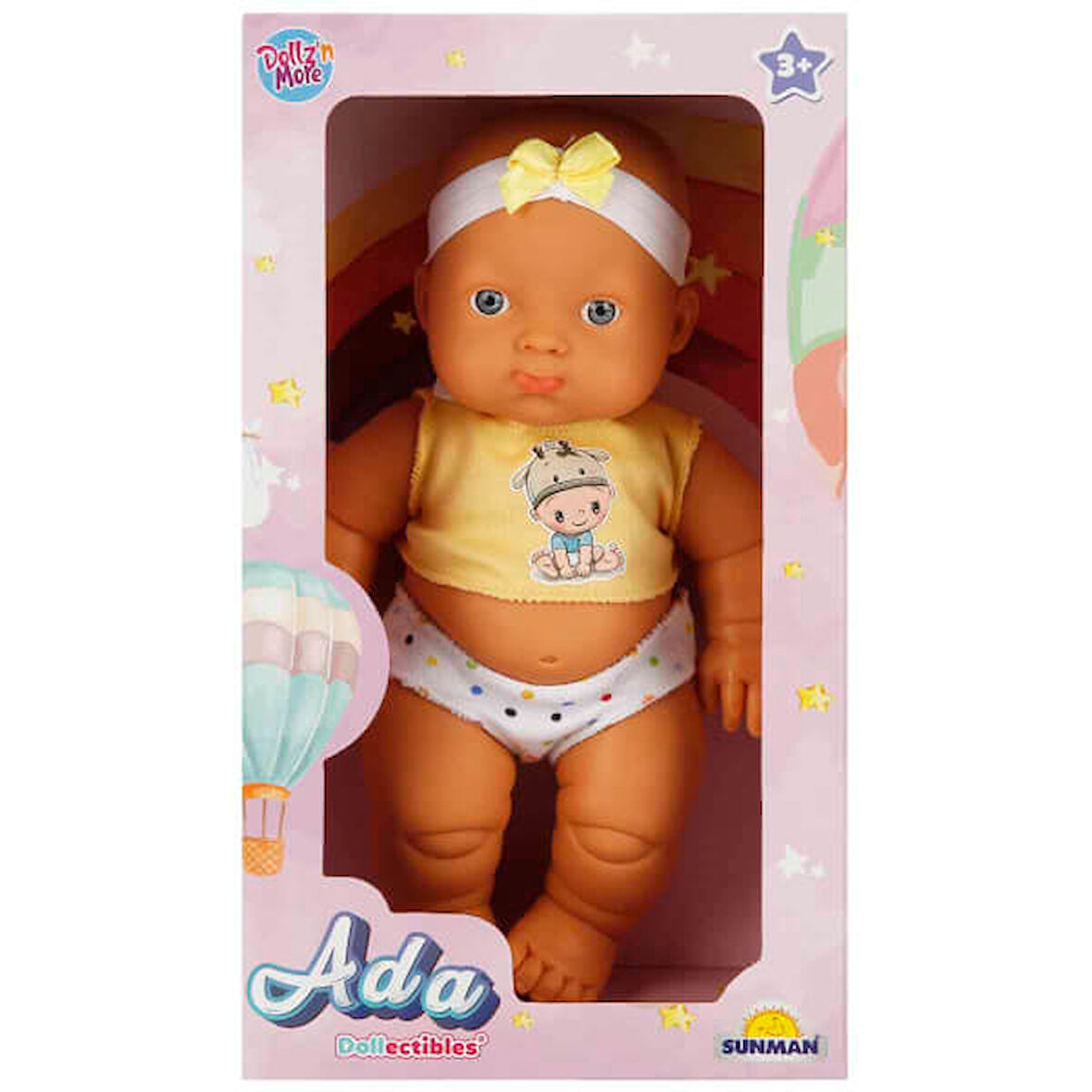 Dollz n More Ada Bebek 23 cm 22085 Sarı