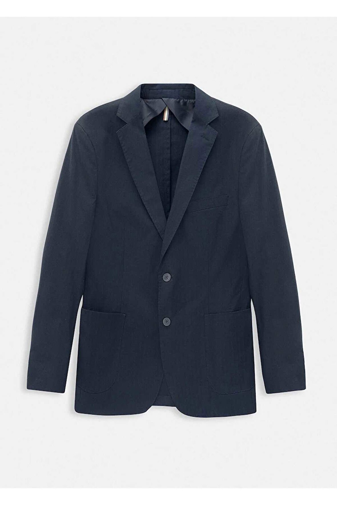 Mora Lacivert Renk Cep Detaylı Blazer Ceket