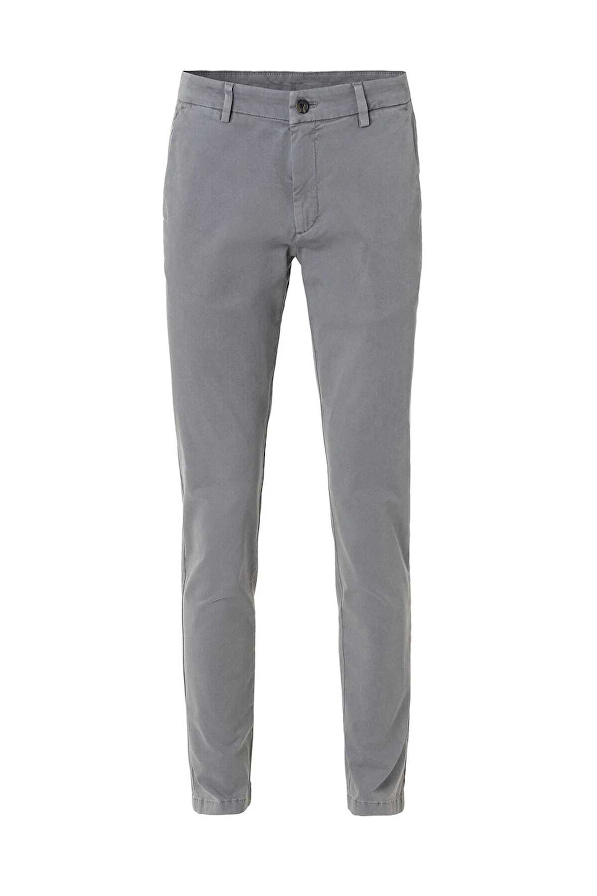 Mars Gri Renk Pamuk Chino Pantolon