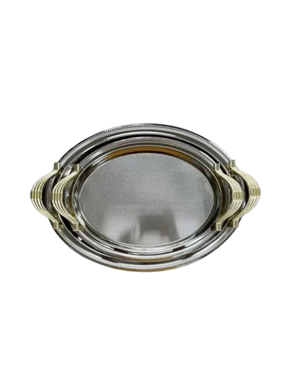 Cooker CKR3164 Oval Metal Tepsi Seti 2 Li