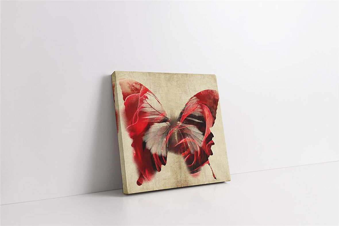 Kelebek Kanvas Tablo