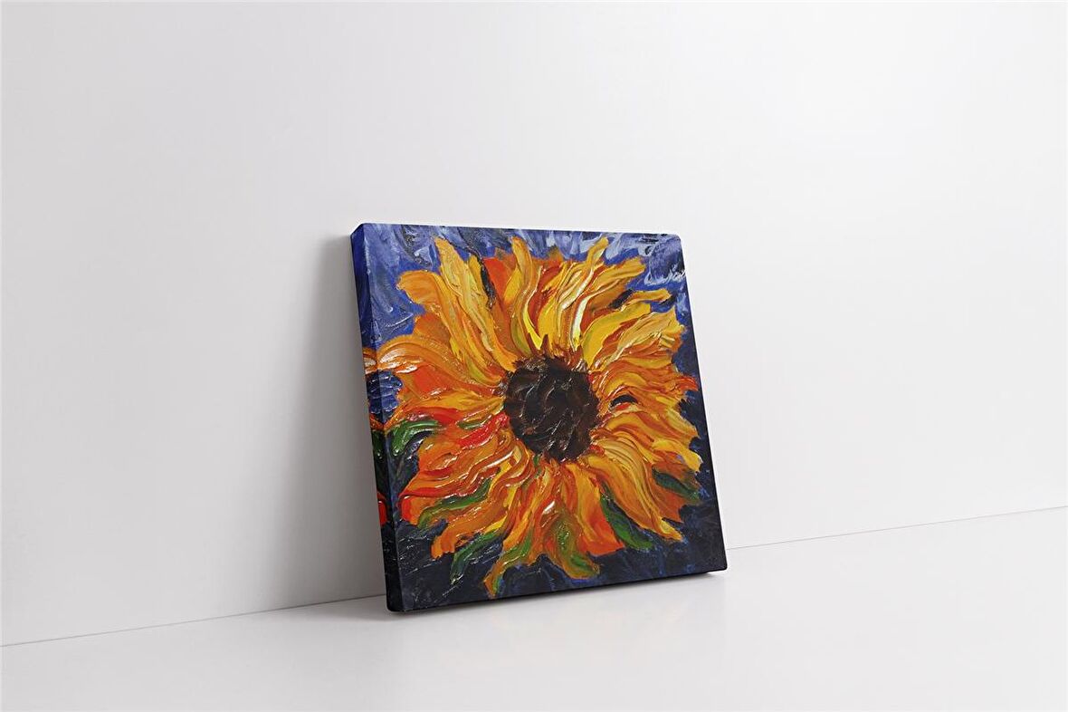 Sarı Menekşe Kanvas Tablo