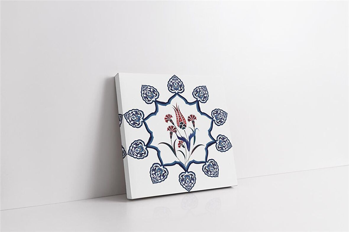 Osmanlı Çini Görselleri Kanvas Tablo