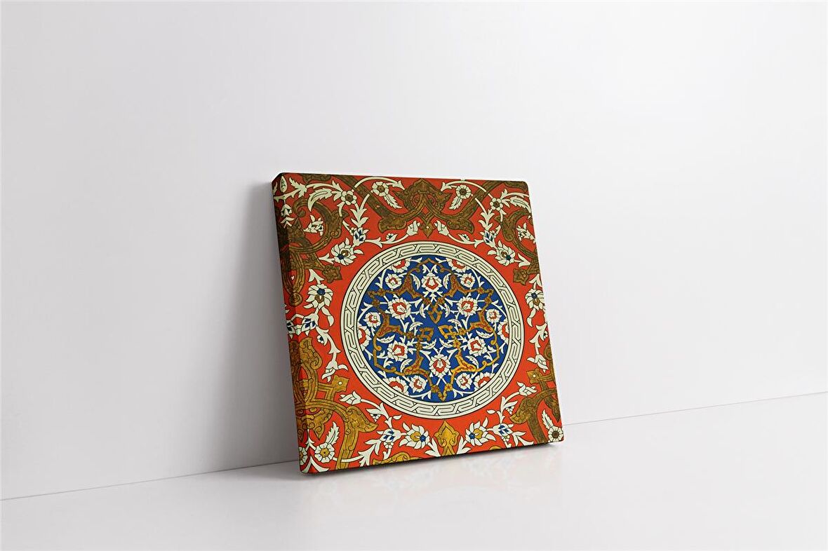 Osmanlı Çini Görselleri Kanvas Tablo