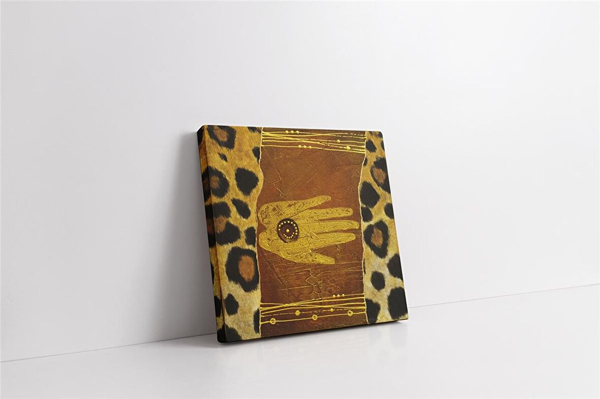 Etnik Motif Kanvas Tablo