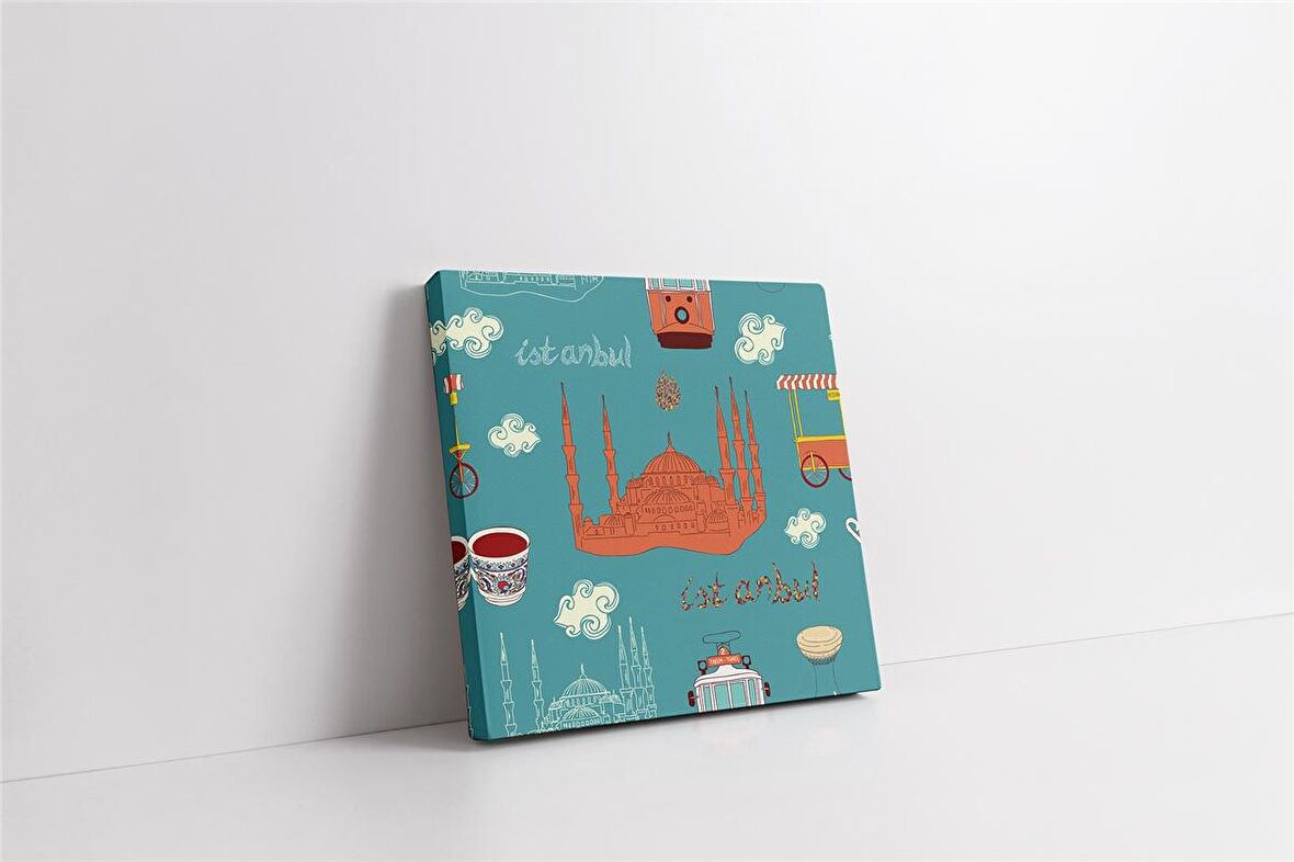 İstanbul Kanvas Tablo