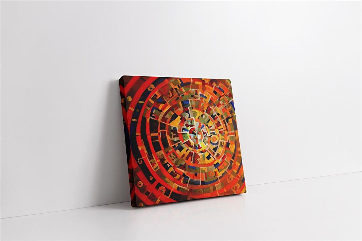 Soyut Görsel Kanvas Tablo