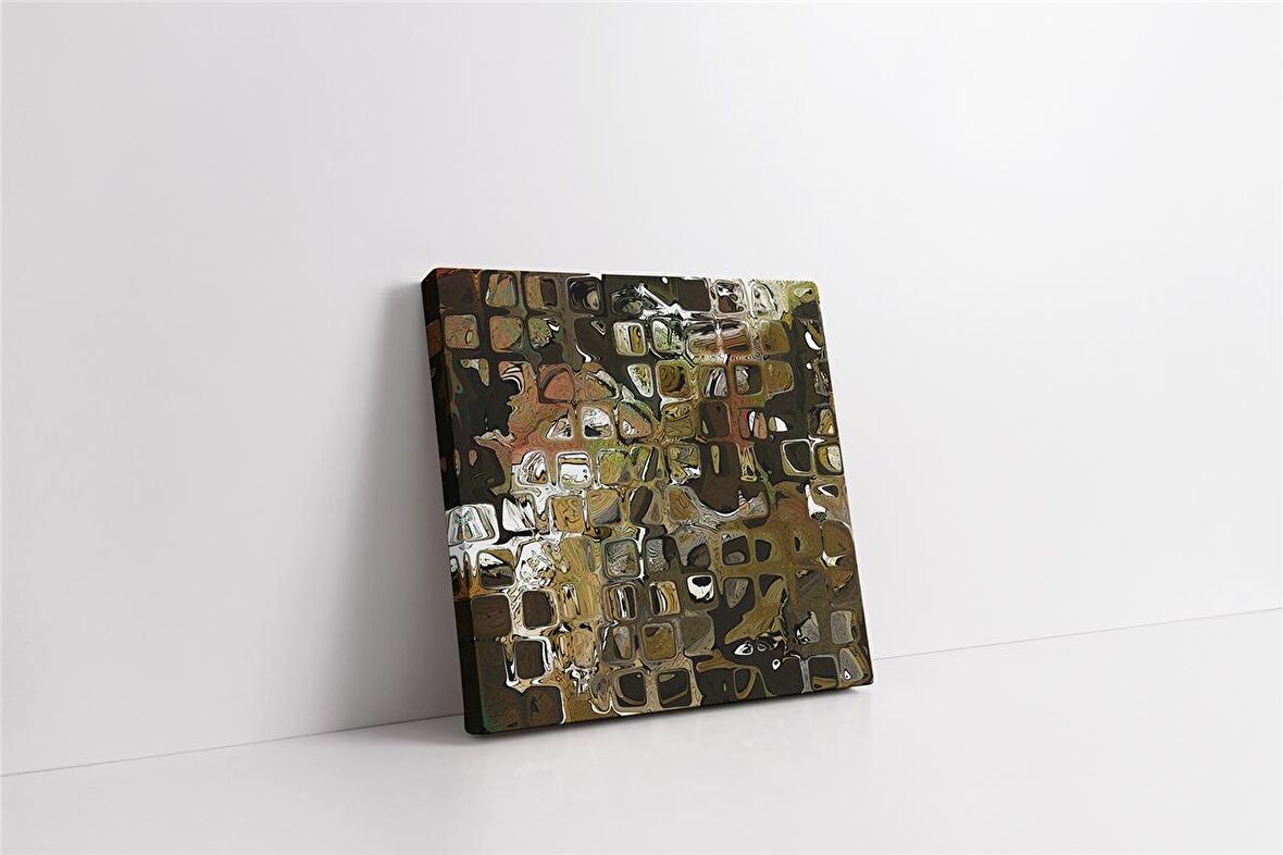 Soyut Görsel Kanvas Tablo