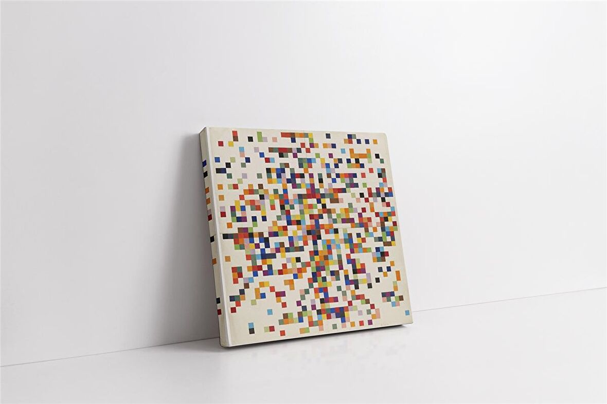 Soyut Görsel Kanvas Tablo