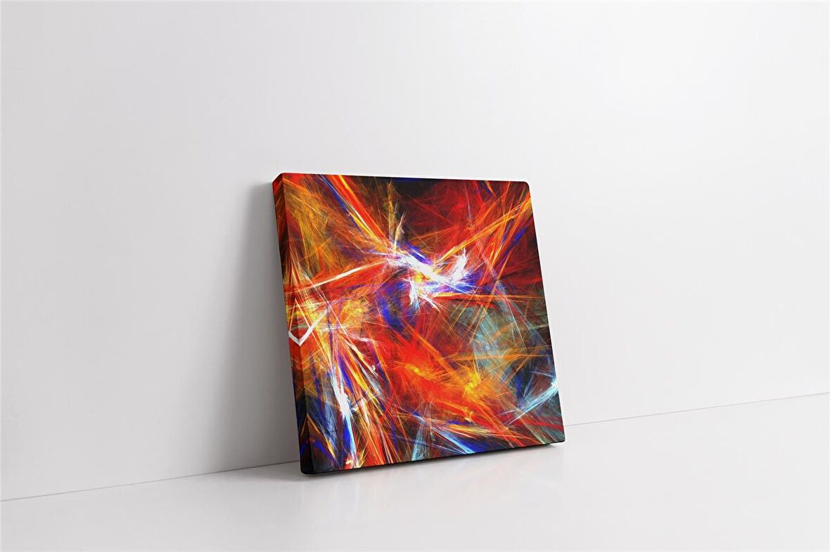 Soyut Görsel Kanvas Tablo