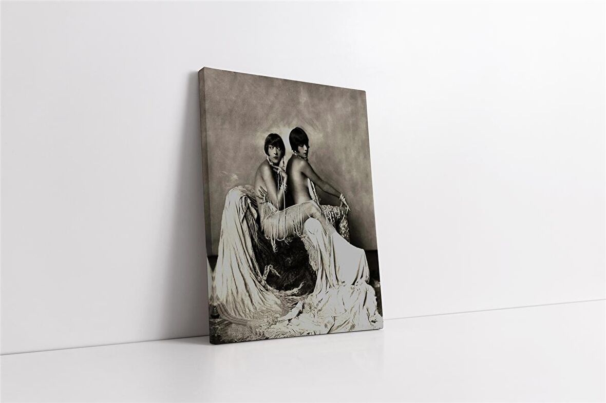 Dolly Sisters Kanvas Tablo