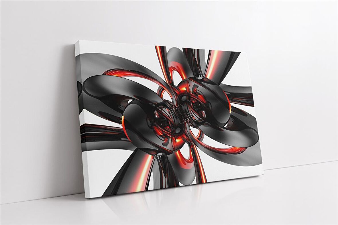 Soyut Grafik Çalışmaları Kanvas Tablo