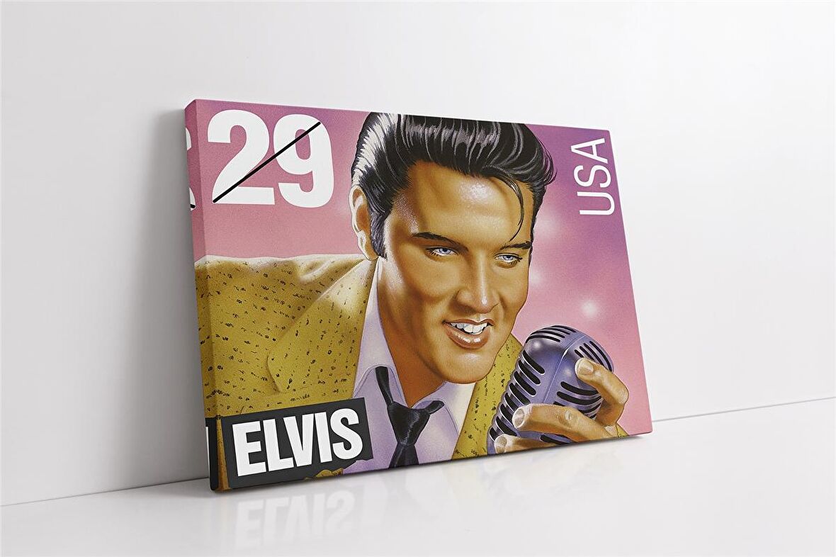 Elvis Presley Posteri Kanvas Tablo