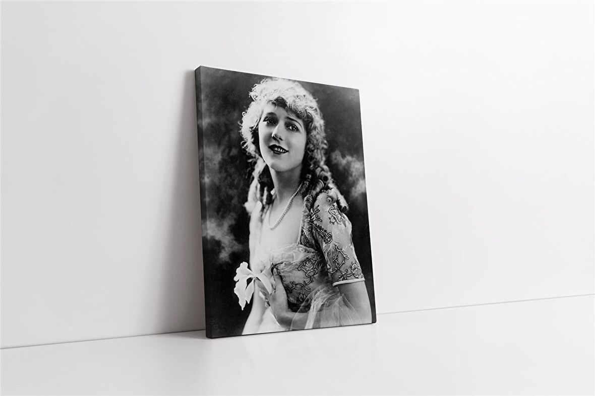 Mary Pickford Kanvas Tablo