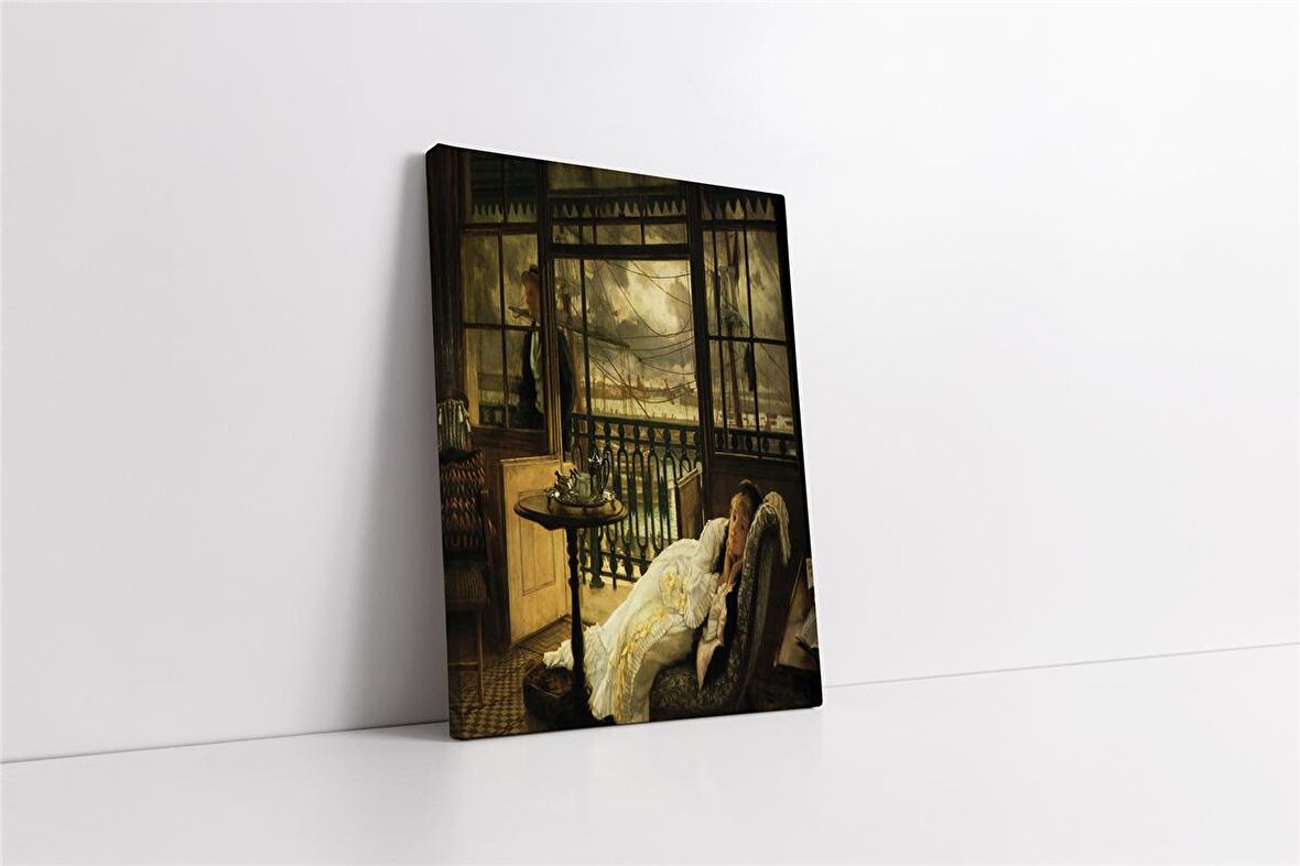 Bir Fırtına Geçişi Kanvas Tablo