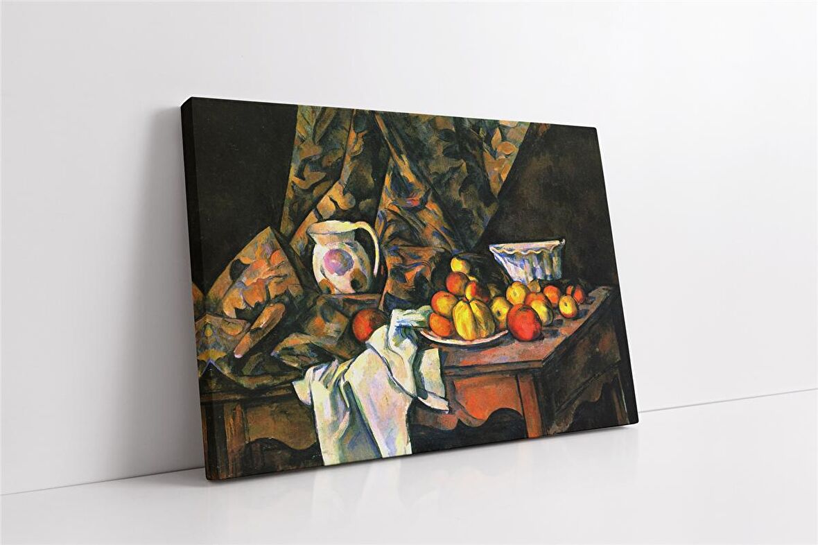 Masanın Üzerinde Meuvde Kanvas Tablo