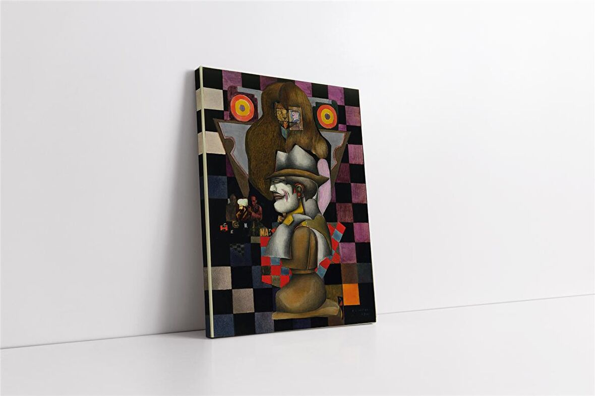 Jaque Mate Checkmate Kanvas Tablo