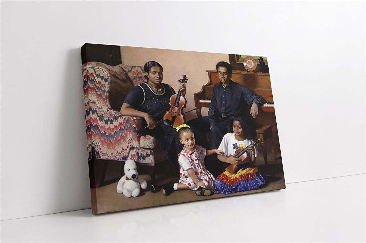 The Tekeste Children Kanvas Tablo