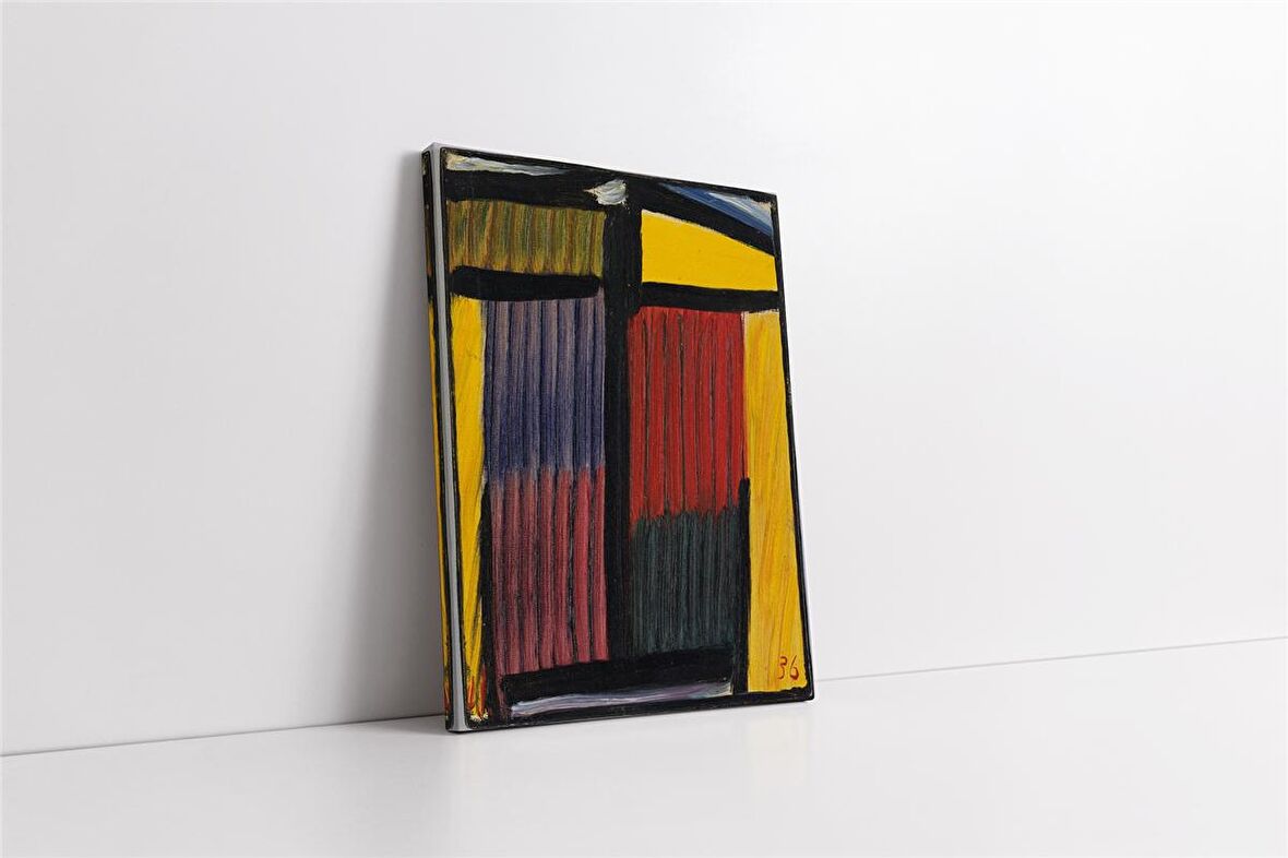 Soyut Görsel Kanvas Tablo