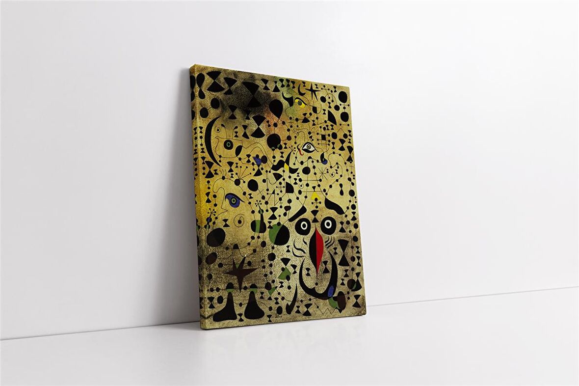 Soyut Görsel Kanvas Tablo