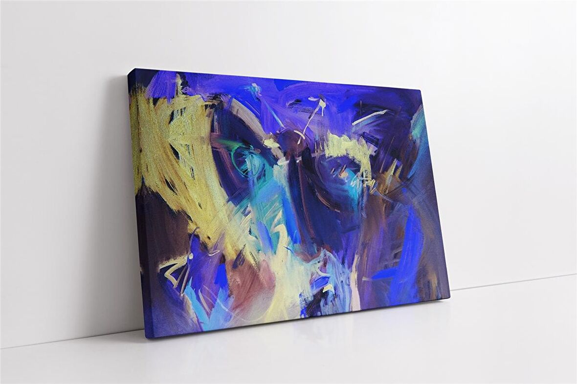 Soyut Görsel Kanvas Tablo