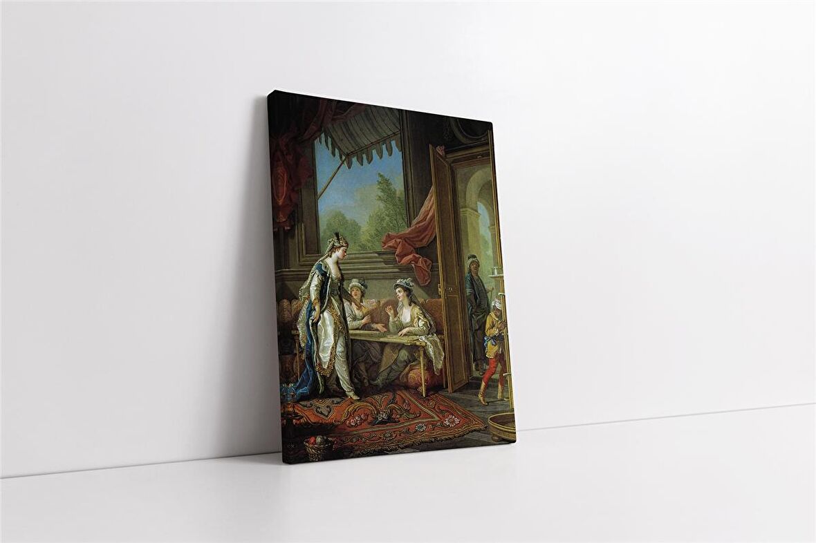 Philippe Van Loothe Sultana Kanvas Tablo