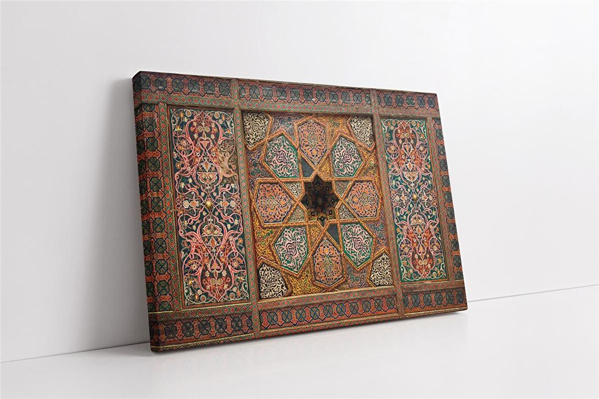 Osmanlı Çini Görselleri Kanvas Tablo