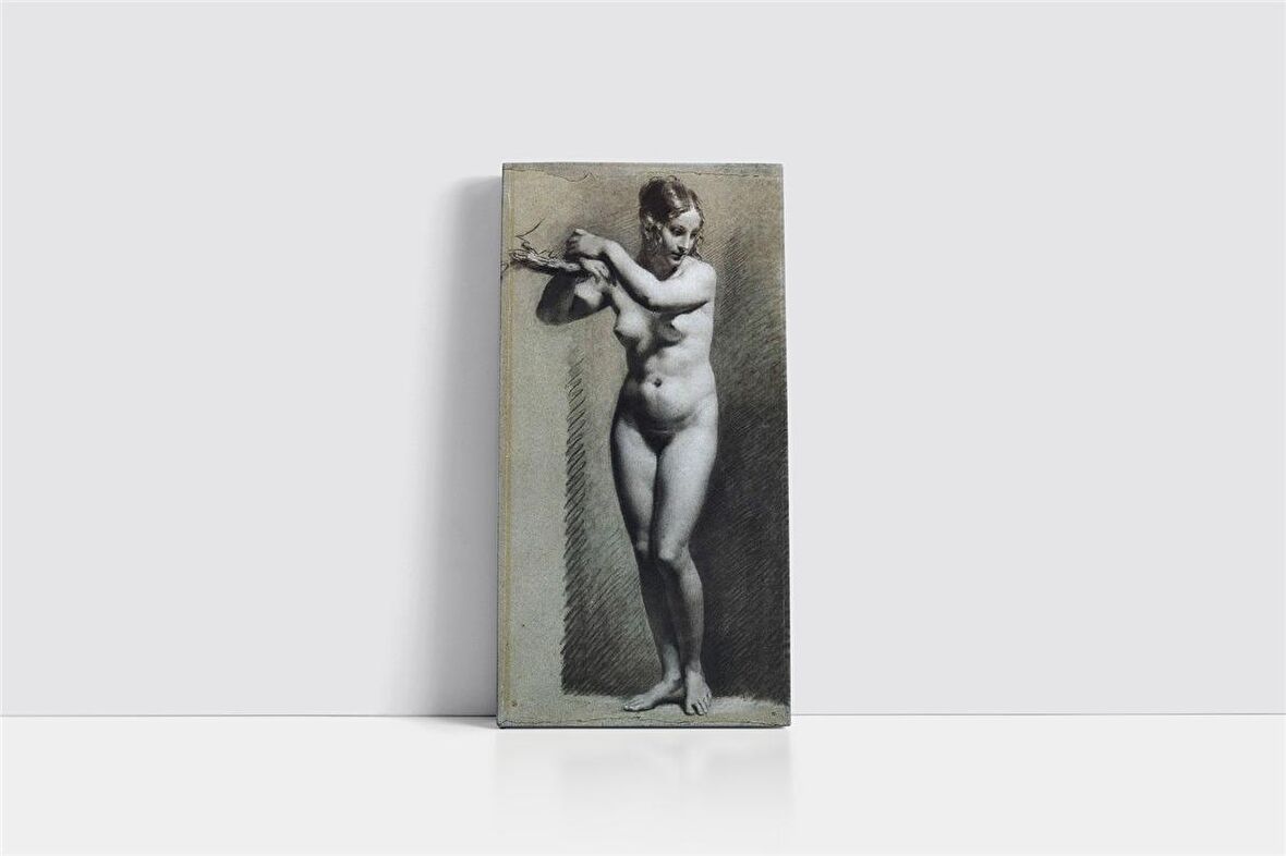 Female Nude Bound Kanvas Tablo