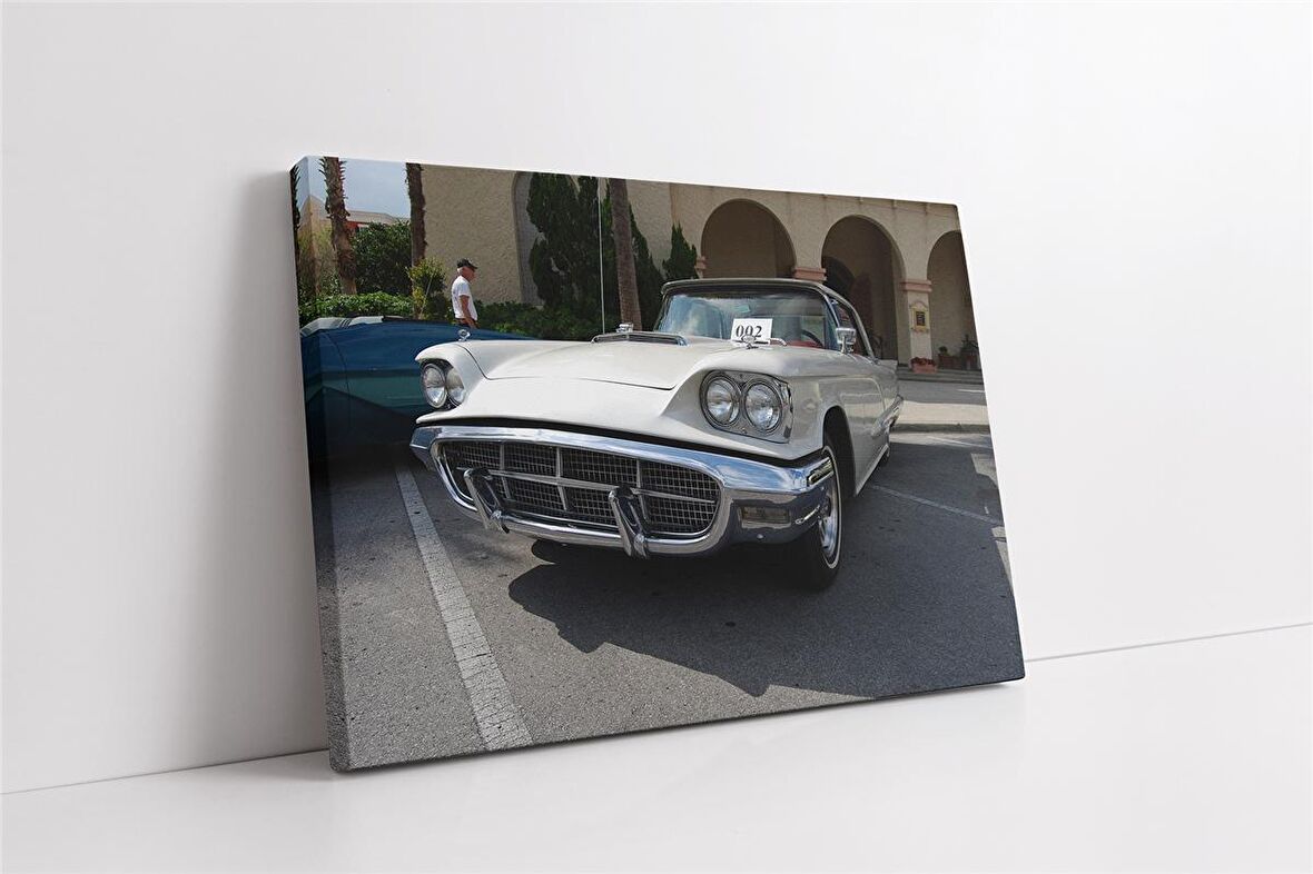 Klasik Spor Araba Kanvas Tablo