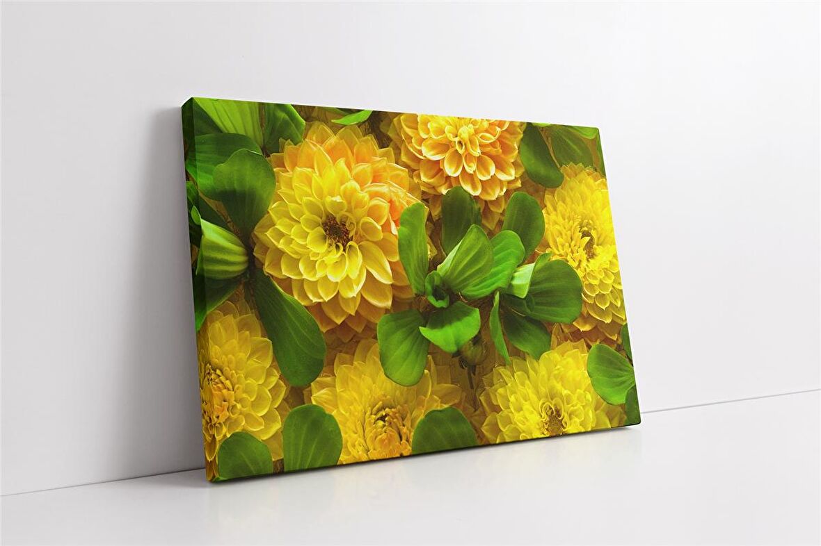 Çiçek Kanvas Tablo