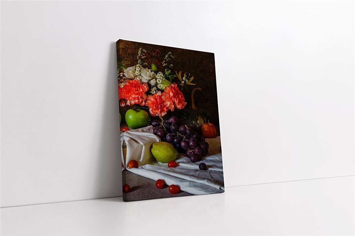 Meyveli Natürmort Kanvas Tablo