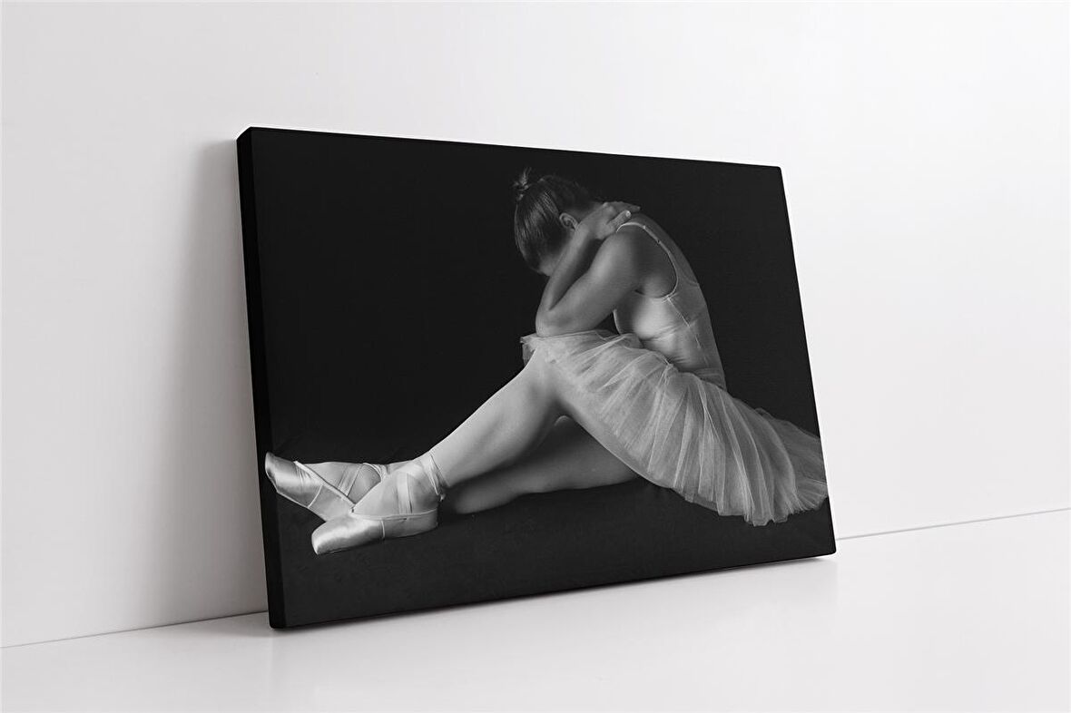 Balerin Kız Kanvas Tablo