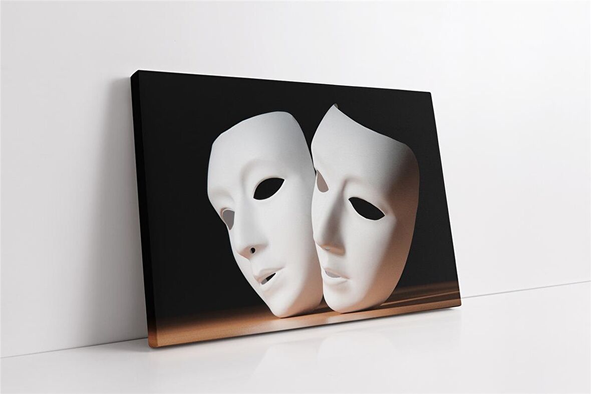 Maske Kanvas Tablo