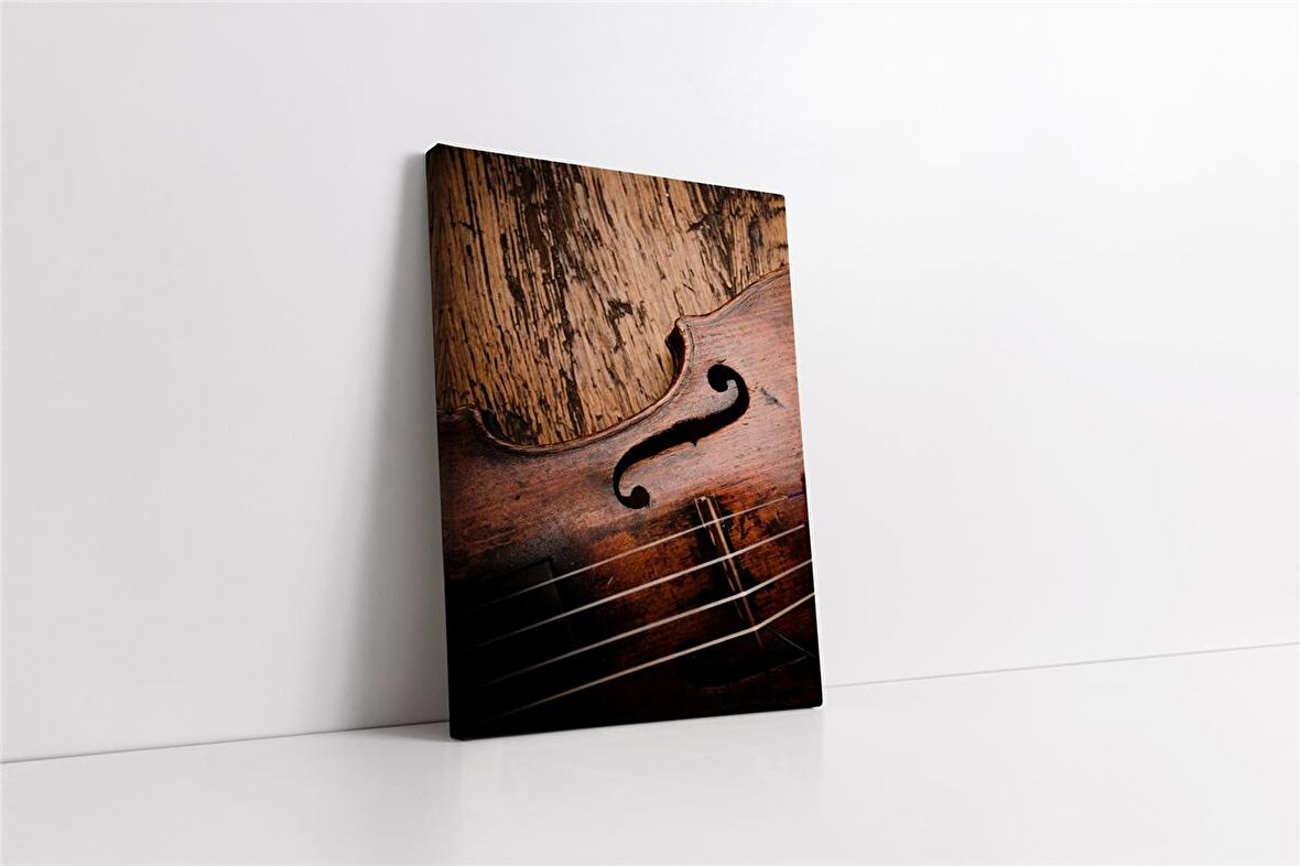 Keman Kanvas Tablo