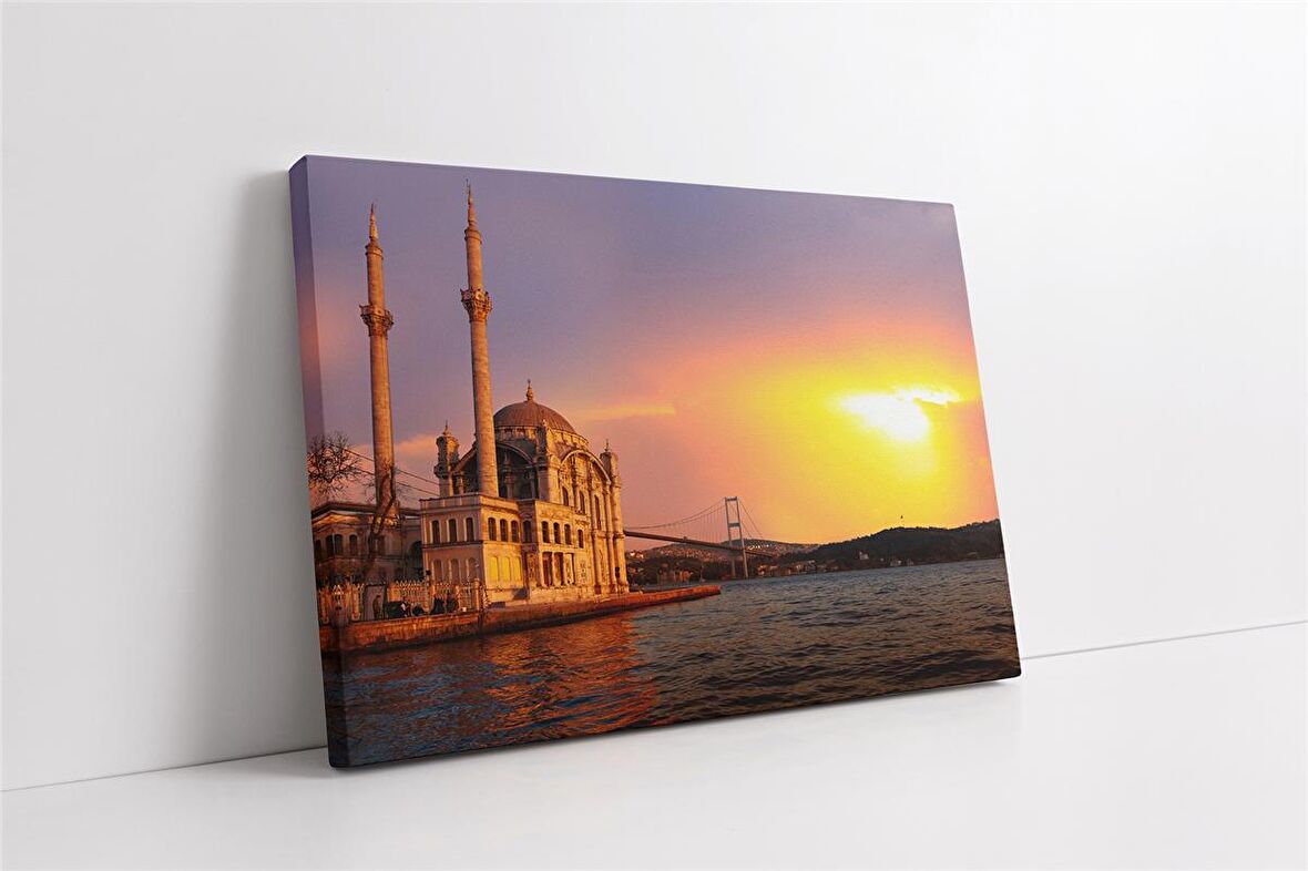 Ortaköy Cami İstanbul Kanvas Tablo