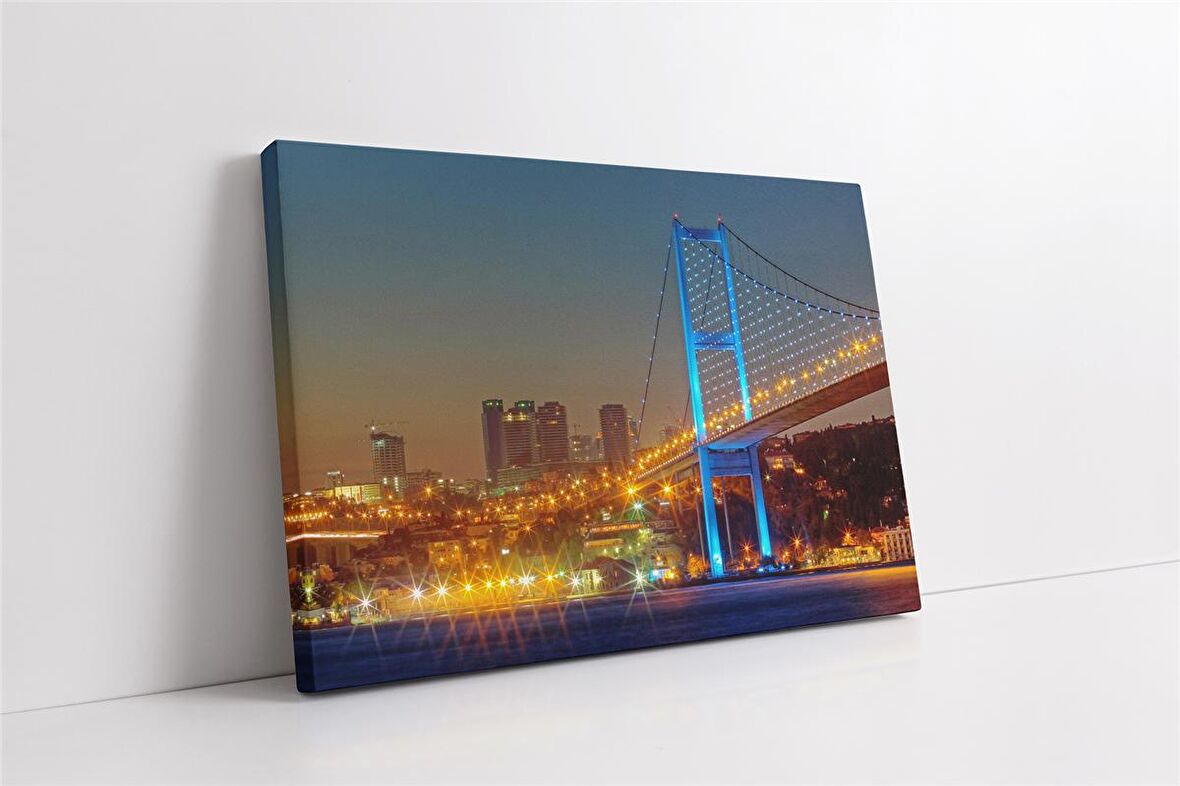 İstanbul Boğaz Köprüsü Kanvas Tablo