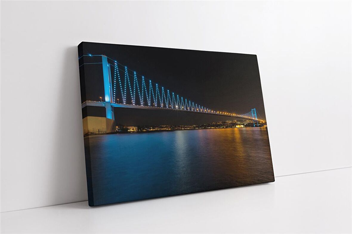 İstanbul Boğaz Köprüsü Kanvas Tablo