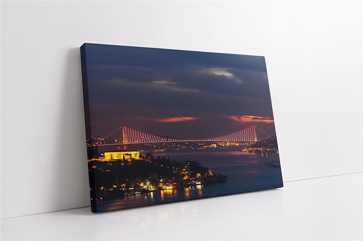 İstanbul Boğaz Köprüsü Kanvas Tablo