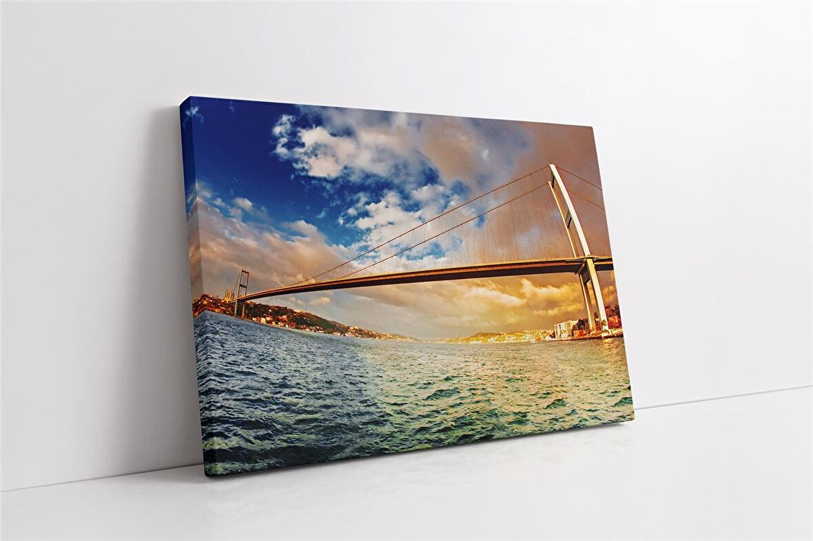 İstanbul Boğaz Köprüsü Kanvas Tablo