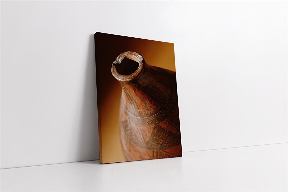 Küp ve Testi Obje Kanvas Tablo