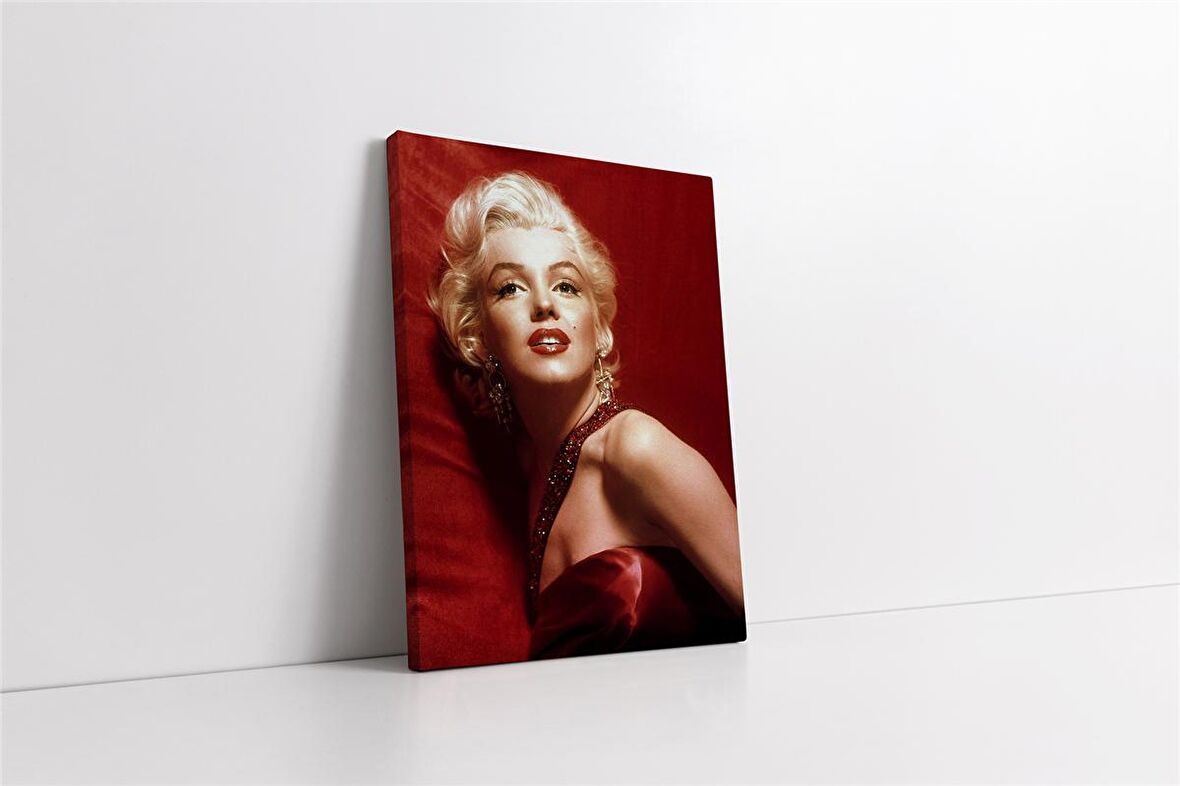 Renkli Marilyn Monroe Kanvas Tablo