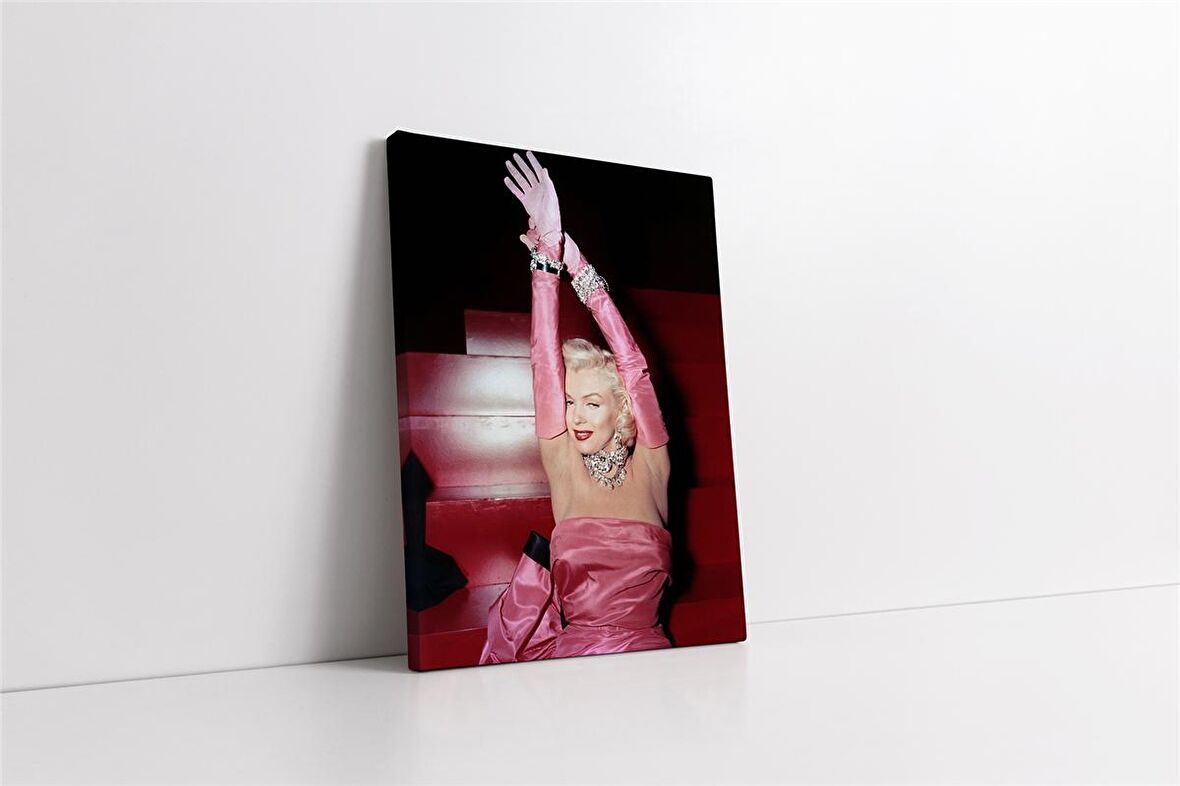 Renkli Marilyn Monroe Kanvas Tablo