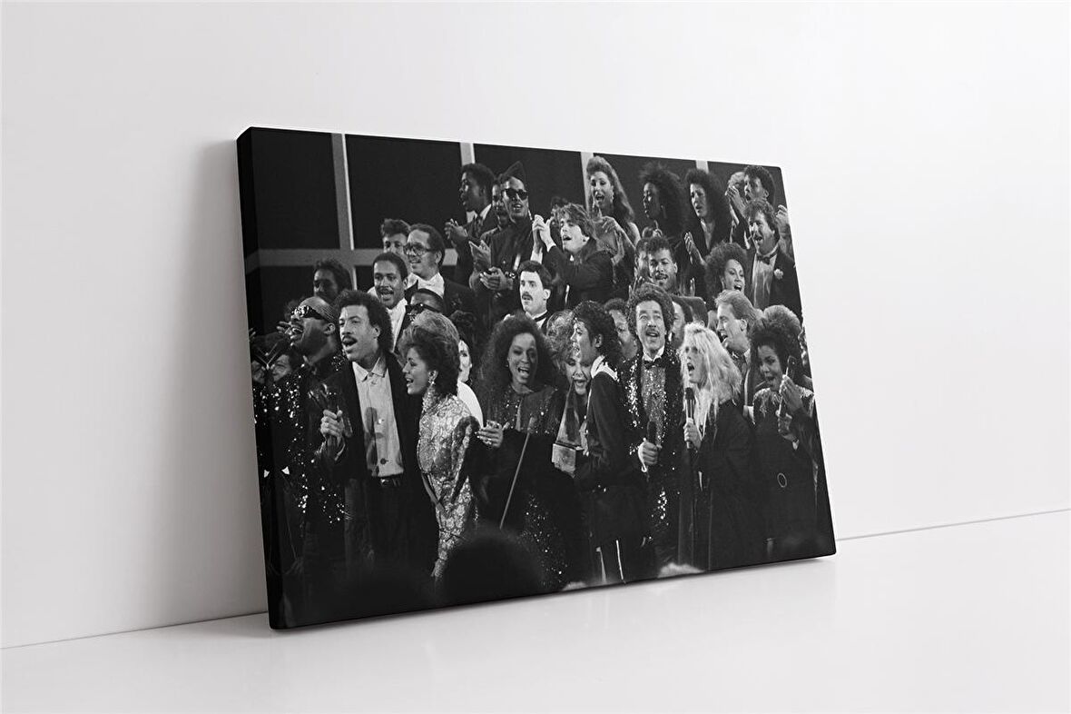 We Are The World Posteri Kanvas Tablo