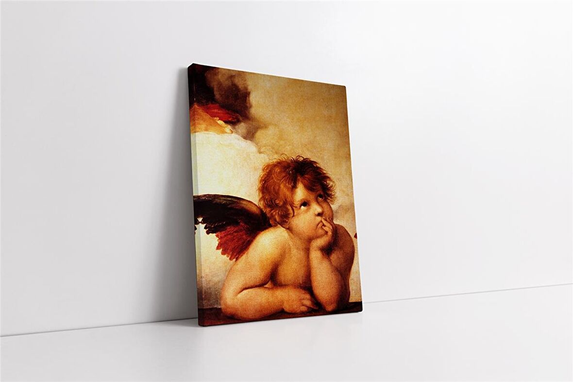 Baş Melek Rafaelin Kanvas Tablo