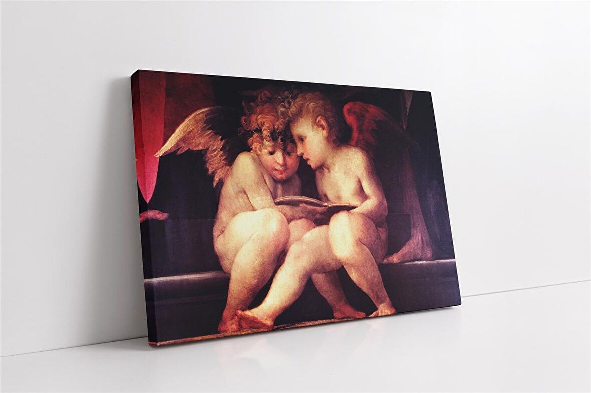 Baş Melek Rafaelin Kanvas Tablo