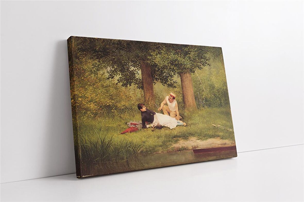 James Jacques Joseph Tissot Kanvas Tablo