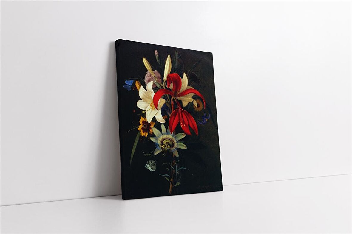 Çiçekler Kanvas Tablo