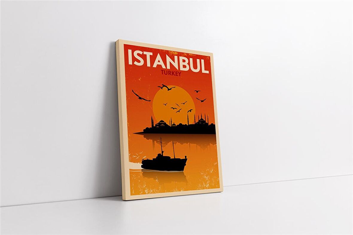 İstanbul Kanvas Tablo